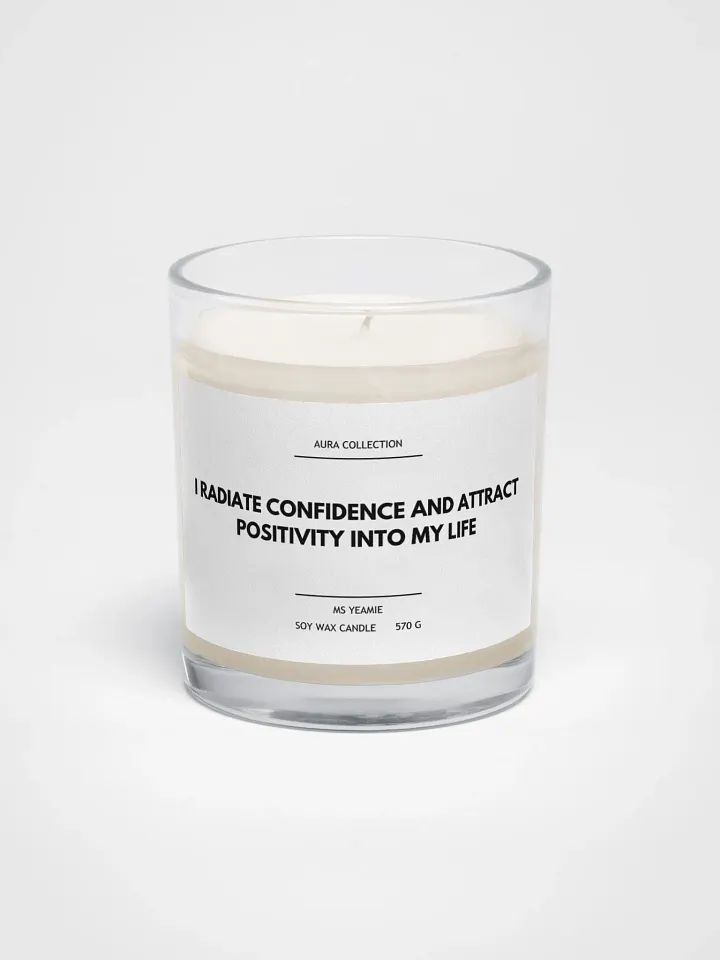AURA COLLECTION Soy Wax Candle: Radiate Confidence product image (1)