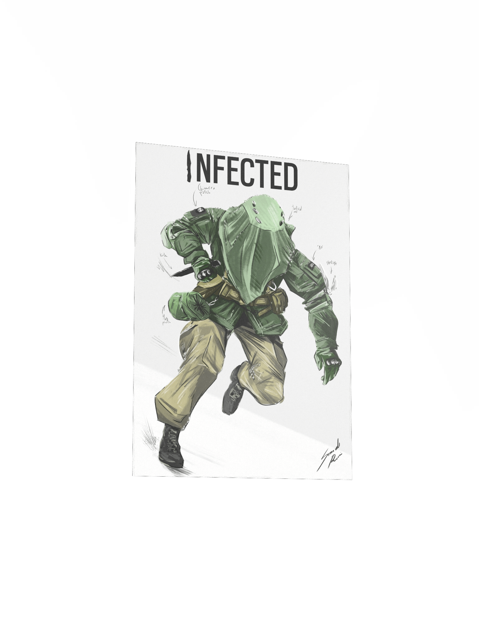 Infected - Digital Illustration product image (3)