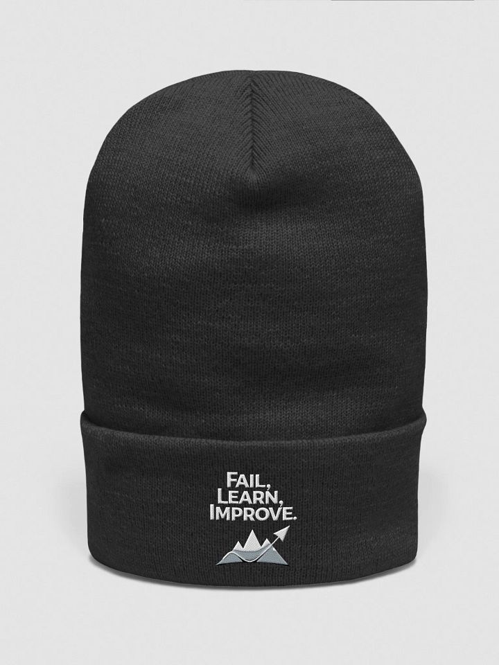 Fail, Learn, Improve: The LeBron James Mindset Beanie – For Fans Who Never Settle product image (1)