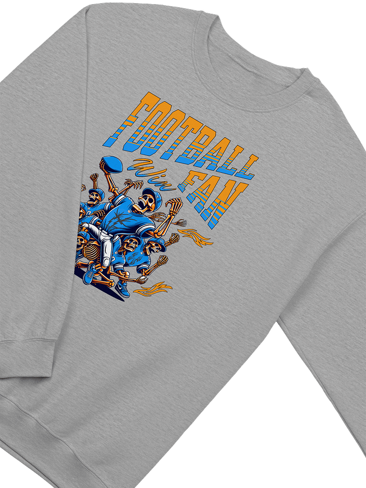 Football Fan Skeleton Touchdown Celebration Sweatshirt product image (13)
