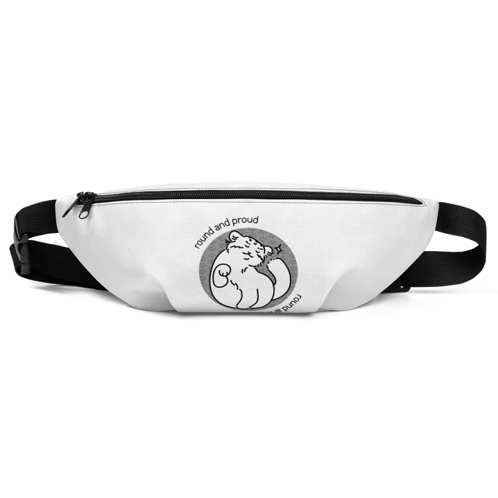 Round and Proud Manul Unlabeled Version - Fanny Pack product image (1)