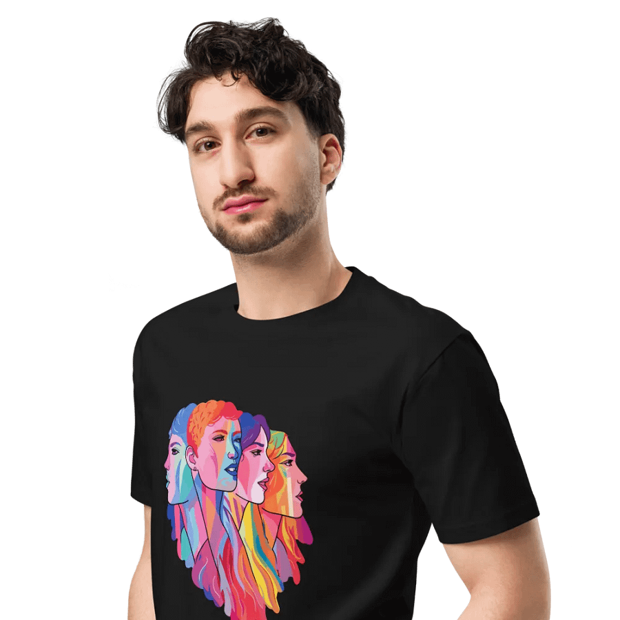 Pris- Transgender Love -AS Colour Unisex Premium T-Shirt product image (4)