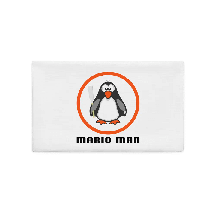 Mario Man Pillow Case product image (1)