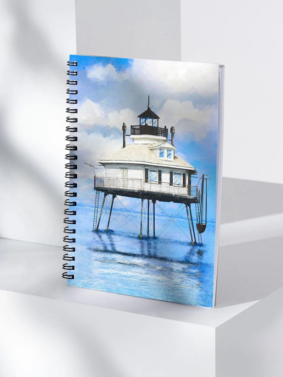 Middle Bay Lighthouse - Mobile Alabama Spiral Notebook product image (4)