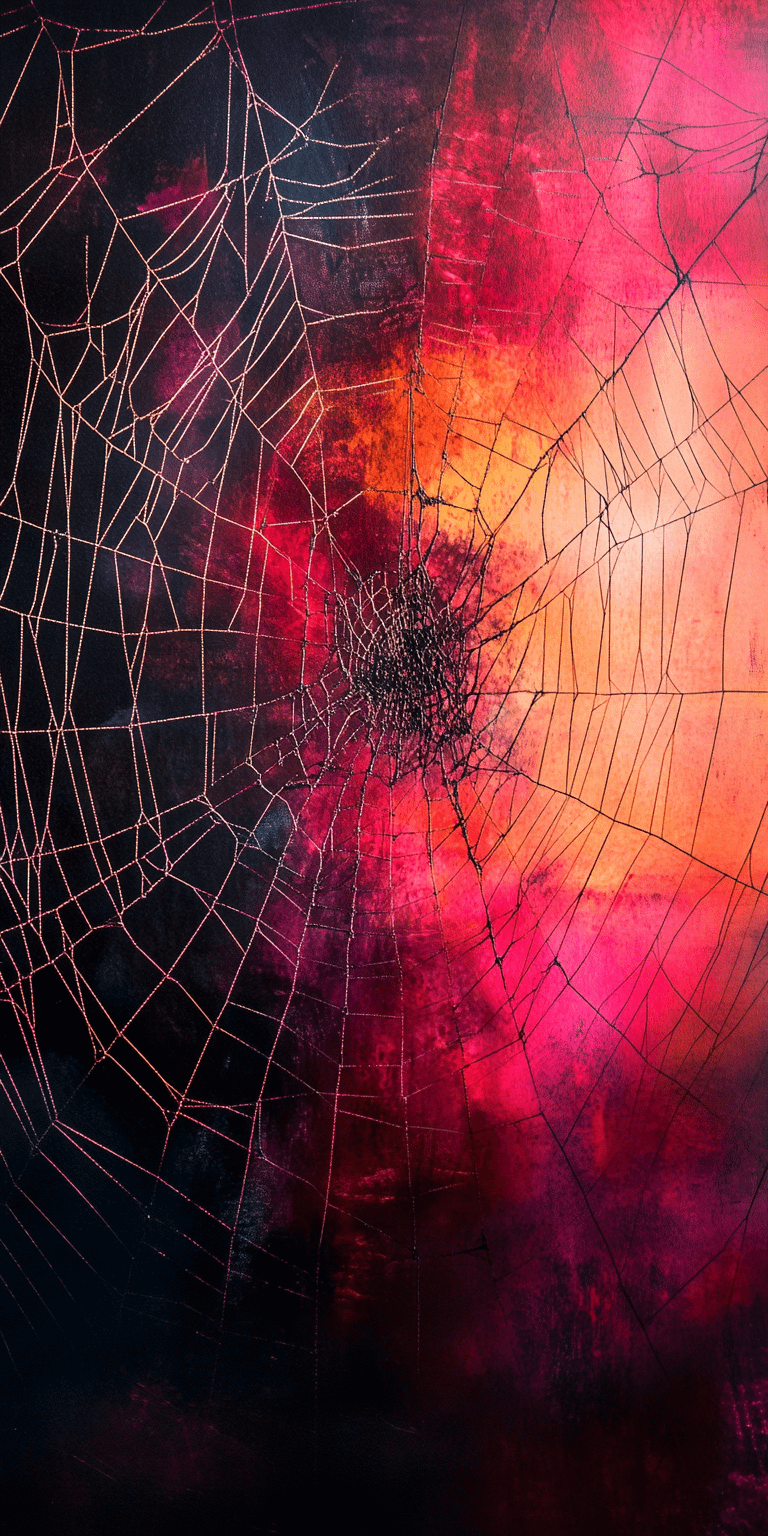 Phone Background Spiderweb product image (6)