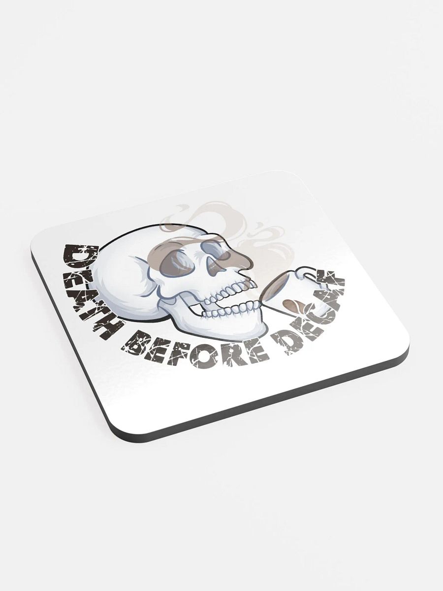 Death Before Decaf Drink Coaster product image (2)