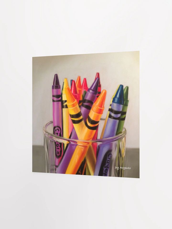 Crayons Print product image (4)