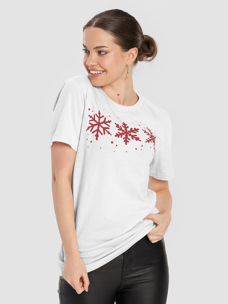 Snowflakes Supersoft Classic Fit T-Shirt product image (2)