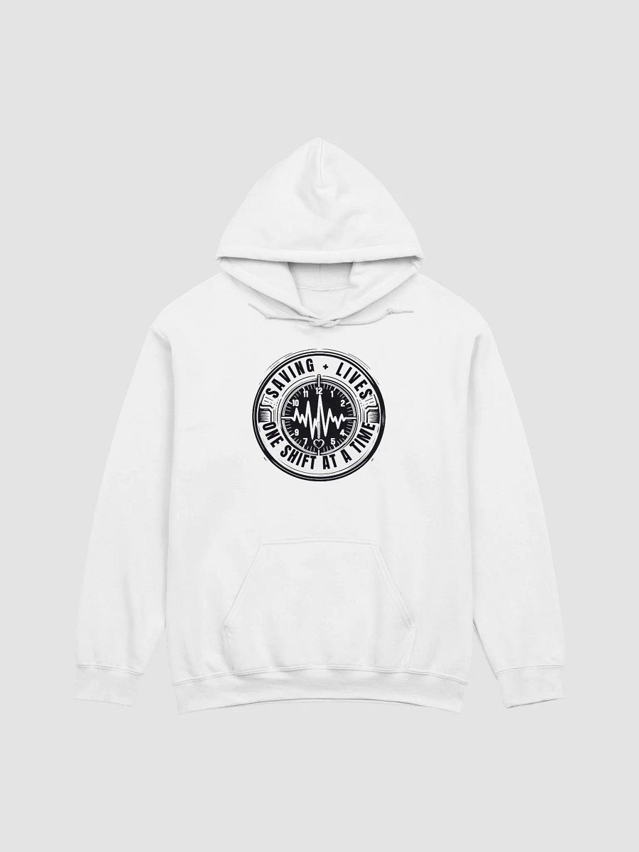 one shift at at a time, Heartbeat Hero Hoodie product image (5)