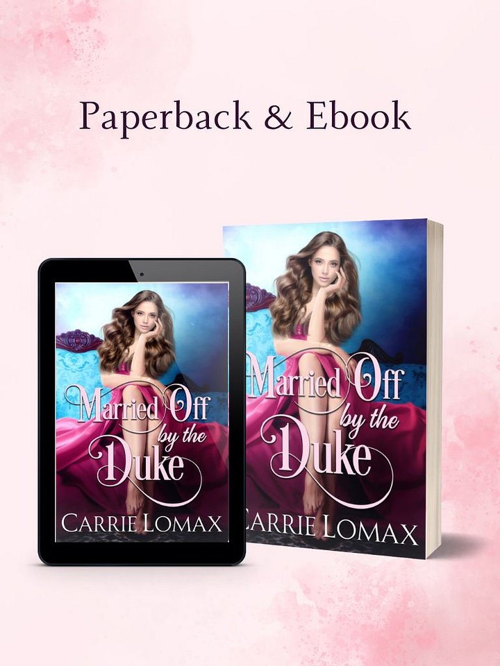 Married Off By the Duke Signed Paperback product image (1)