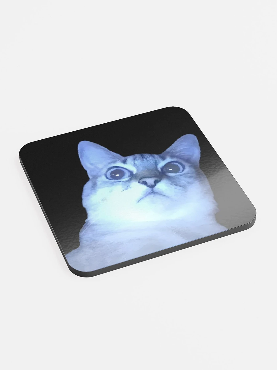 Glossed Cork Coaster: Meme Cats product image (2)