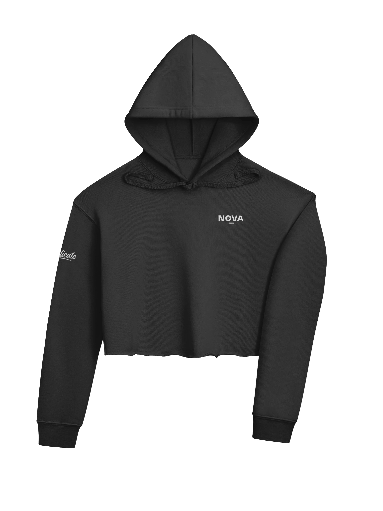Nova Origin Leafy Elegance Crop Hoodie product image (4)