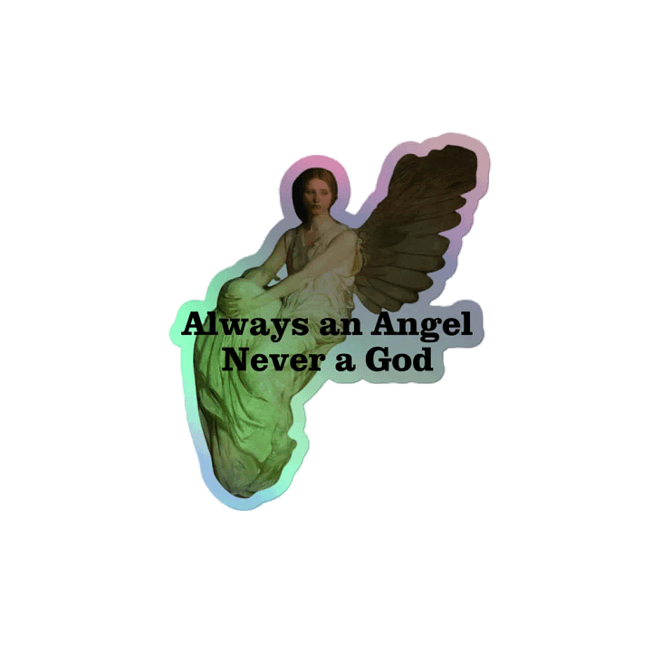 Always an Angel... Holographic Sticker - Abbott Handerson Thayer product image (2)