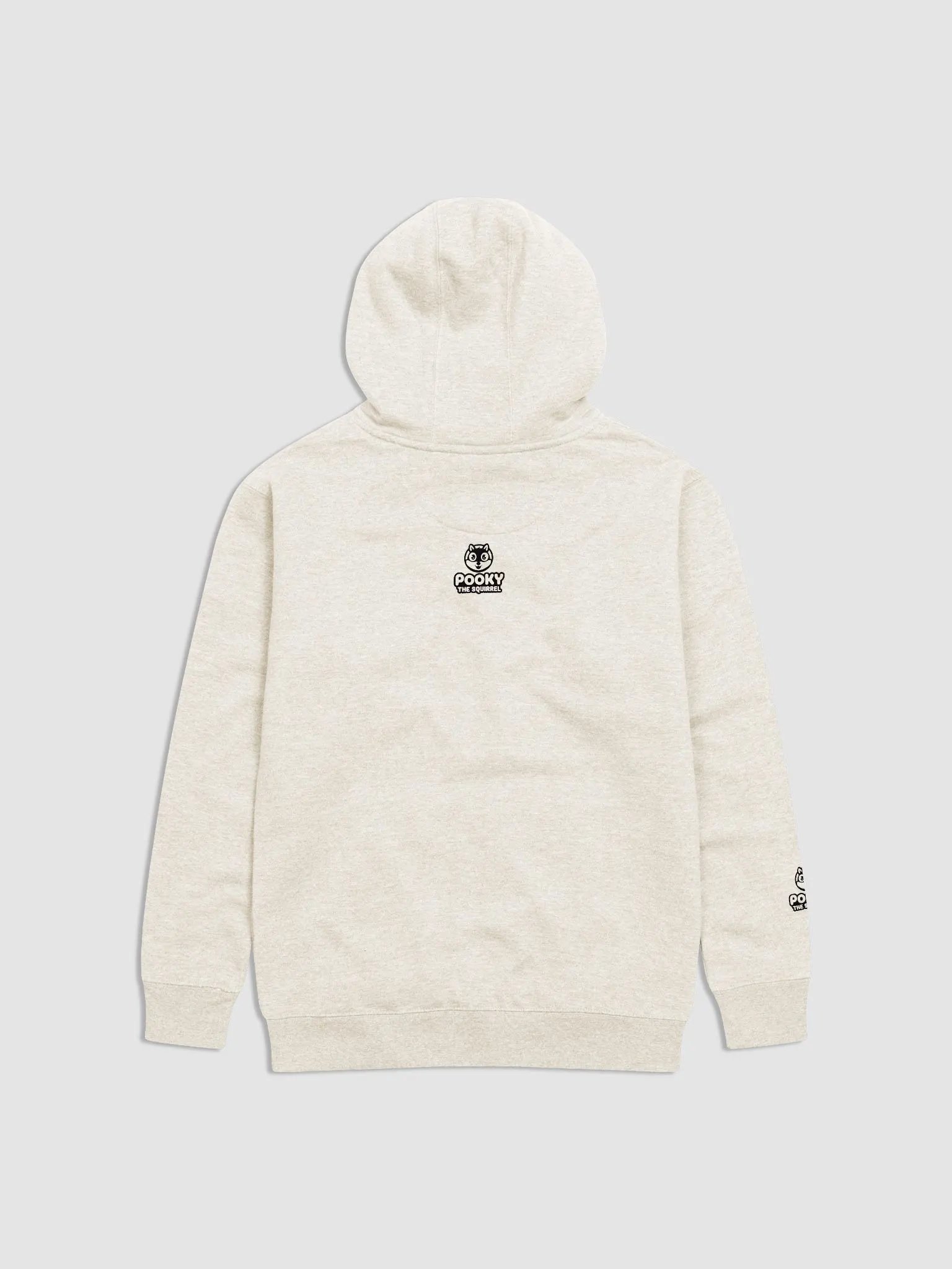 Super Soft Hoodie: Support Family Farms, sign and squirrel, logo on back product image (2)