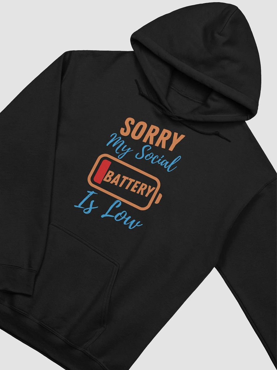 Low Battery Vibe Hoodie product image (5)