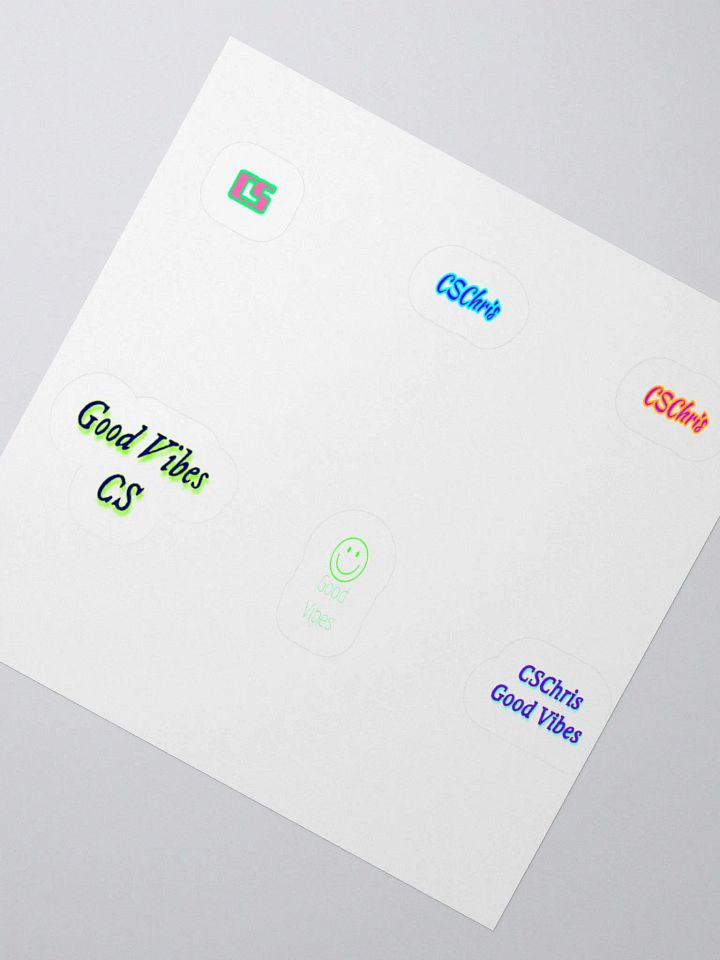 CS Stickers 6PK product image (1)