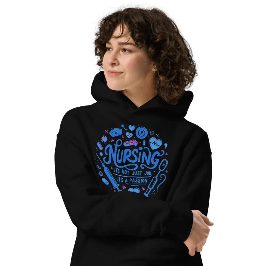 Passionate Nursing Dedication Hoodie product image (4)