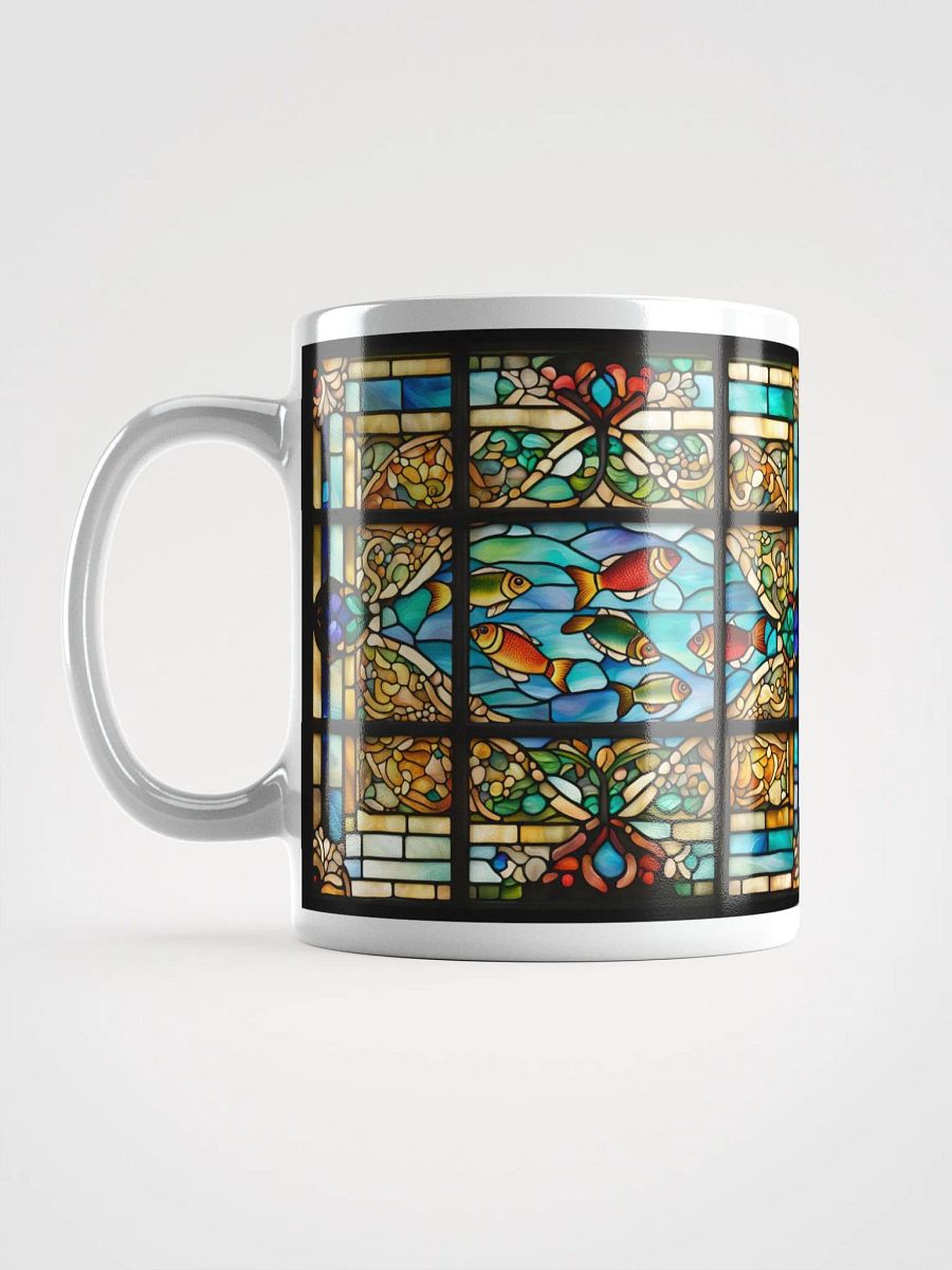 #001 - Goldfish Harmony Stained Glass Mug product image (6)