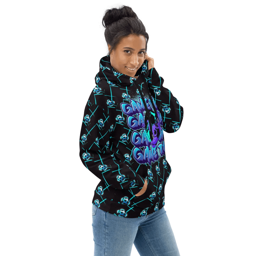 Game Day Soccer European Football All Over Print Hoodie product image (3)