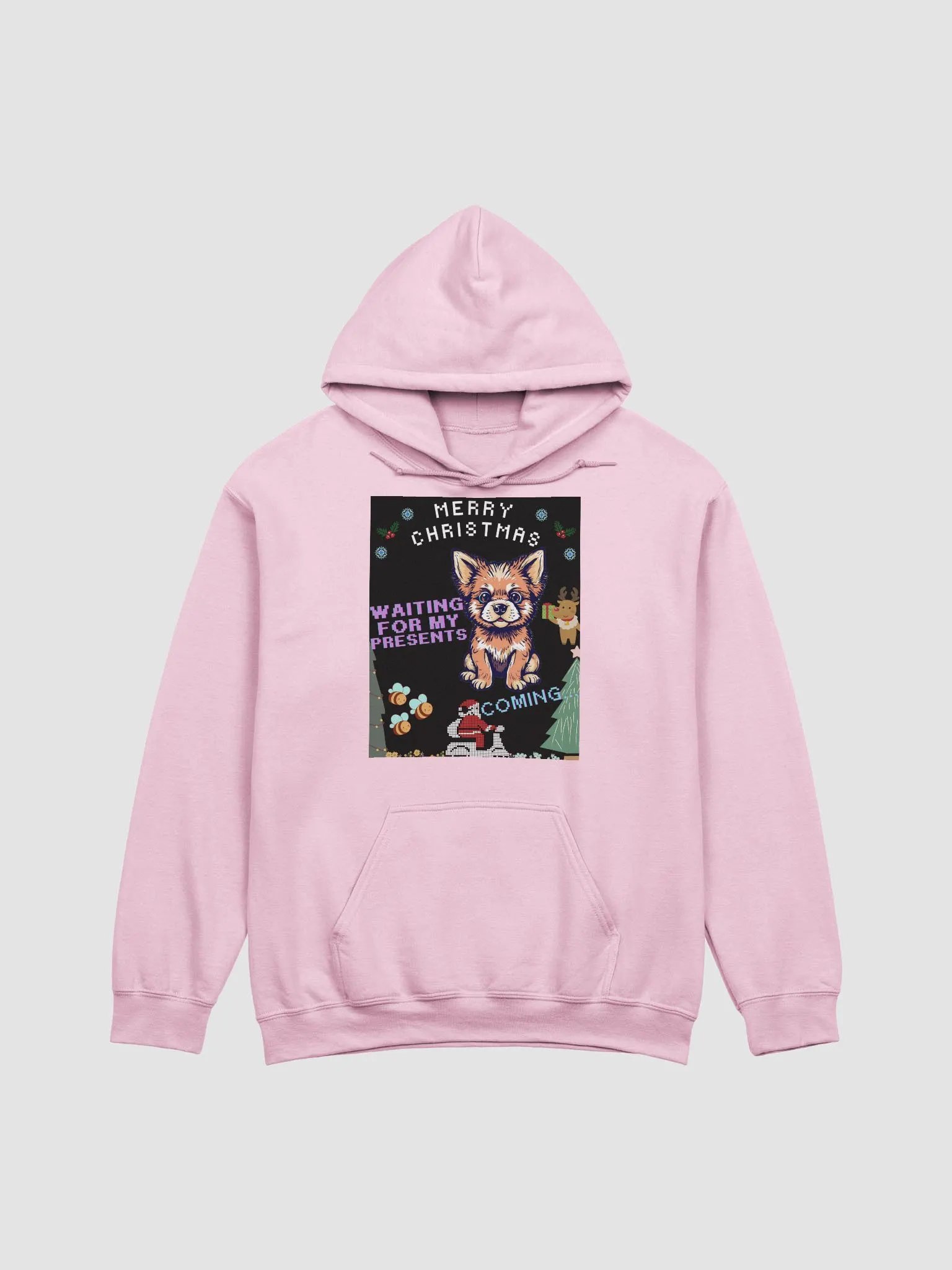 Merry Christmas Doggie Hoodie product image (64)