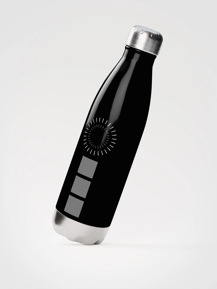Squares and Circle Stainless Steel Flask Water Bottle product image (4)