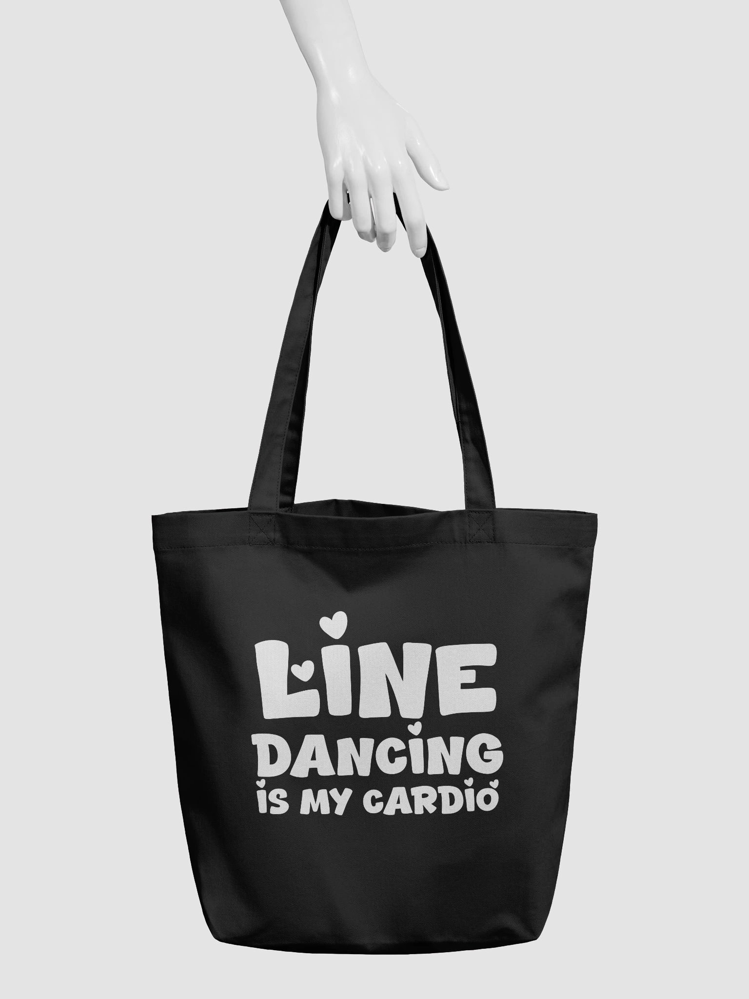 Econscious Eco-Friendly Tote Bag (Line Dancing is My Cardio) product image (3)