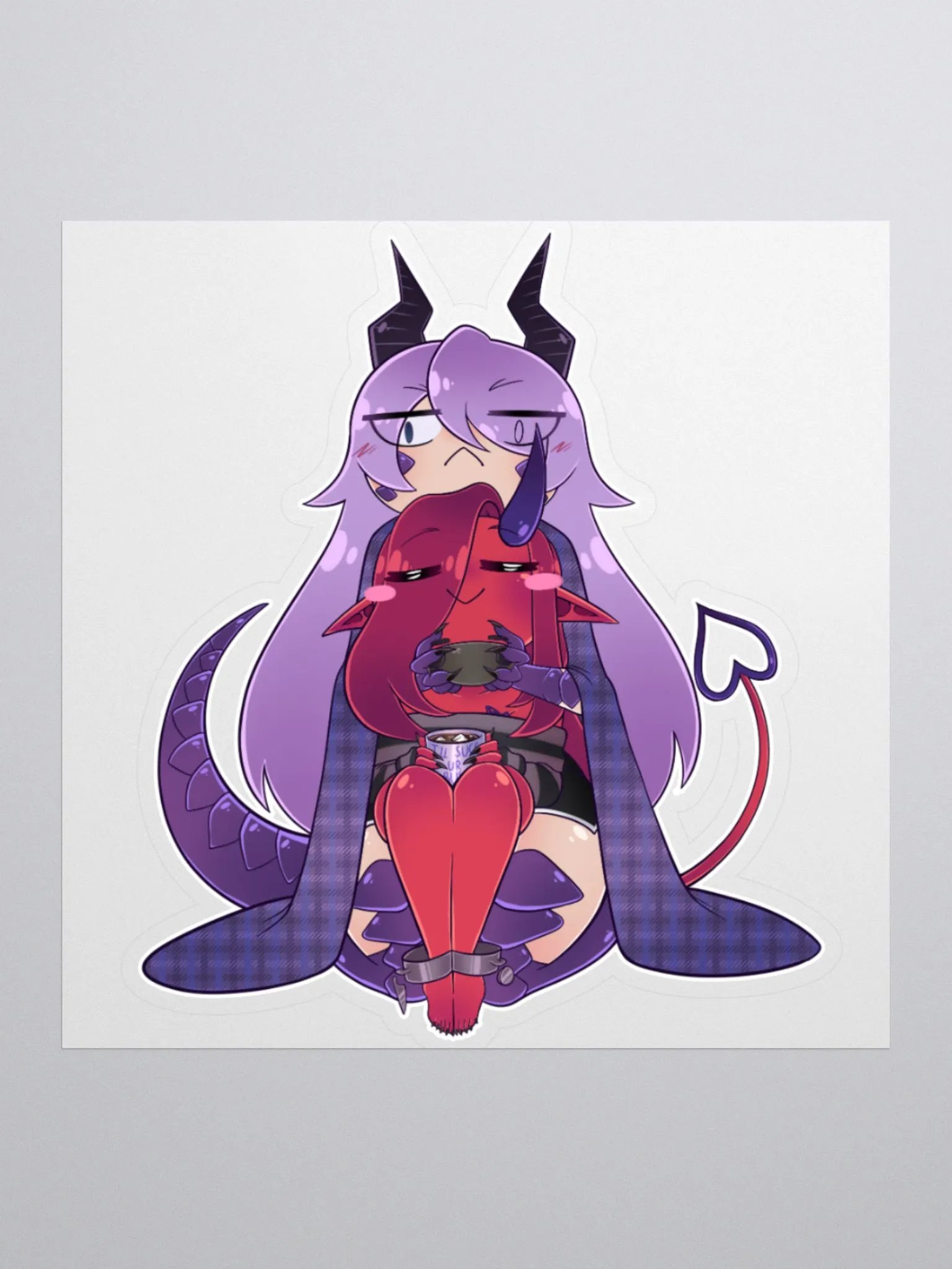 Chaotic Duo Sticker product image (1)