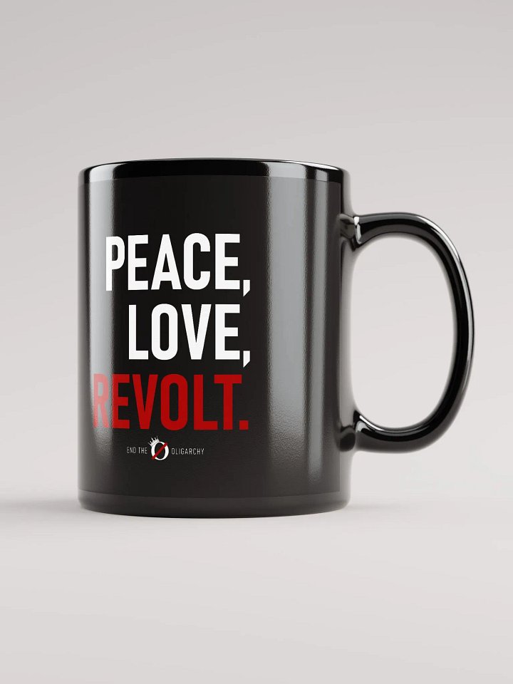 Peace, Love, Revolt Mug product image (1)