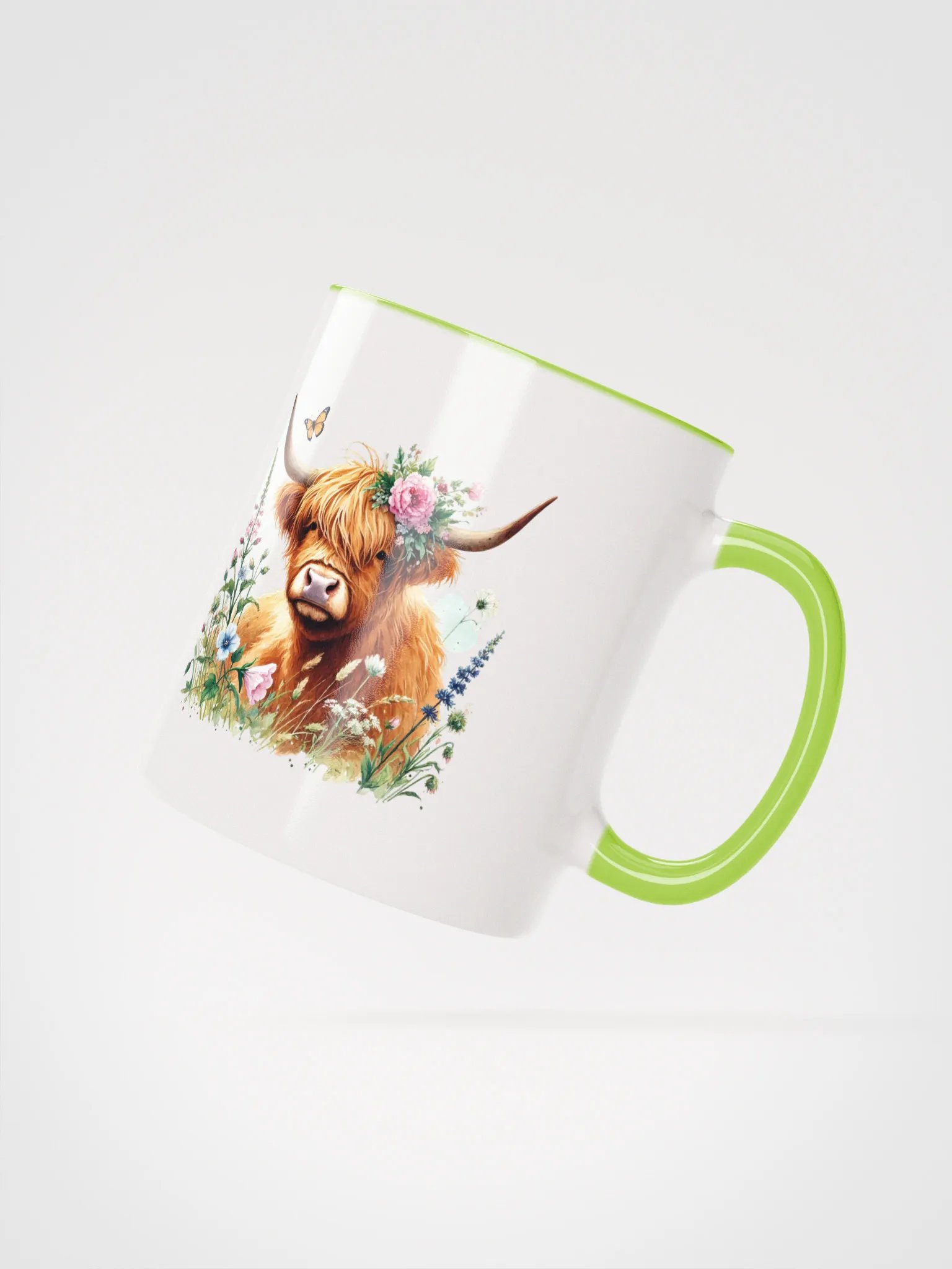 Whimsical Highland Coo Ceramic Mug product image (13)