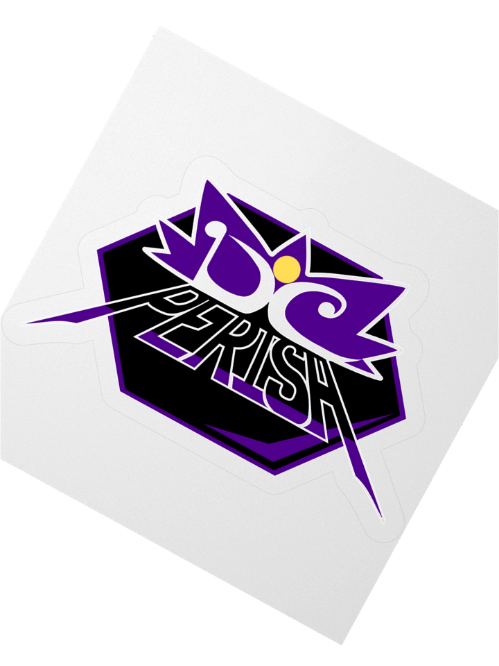 DC Perish Badge Sticker product image (2)