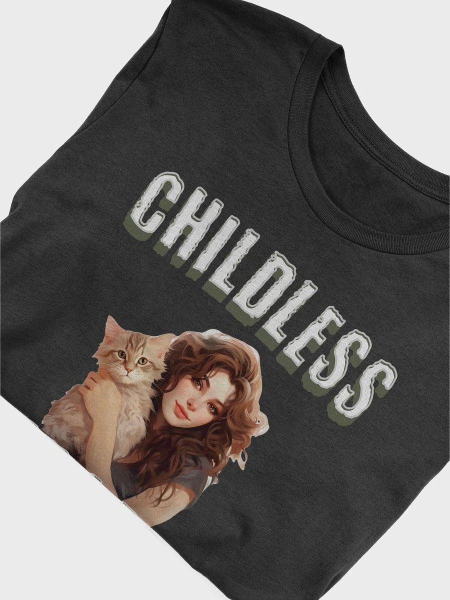 Childless Cat Lady Unisex T-shirt product image (4)