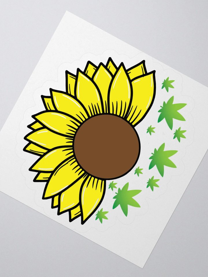 Sun "flower" Sticker product image (2)