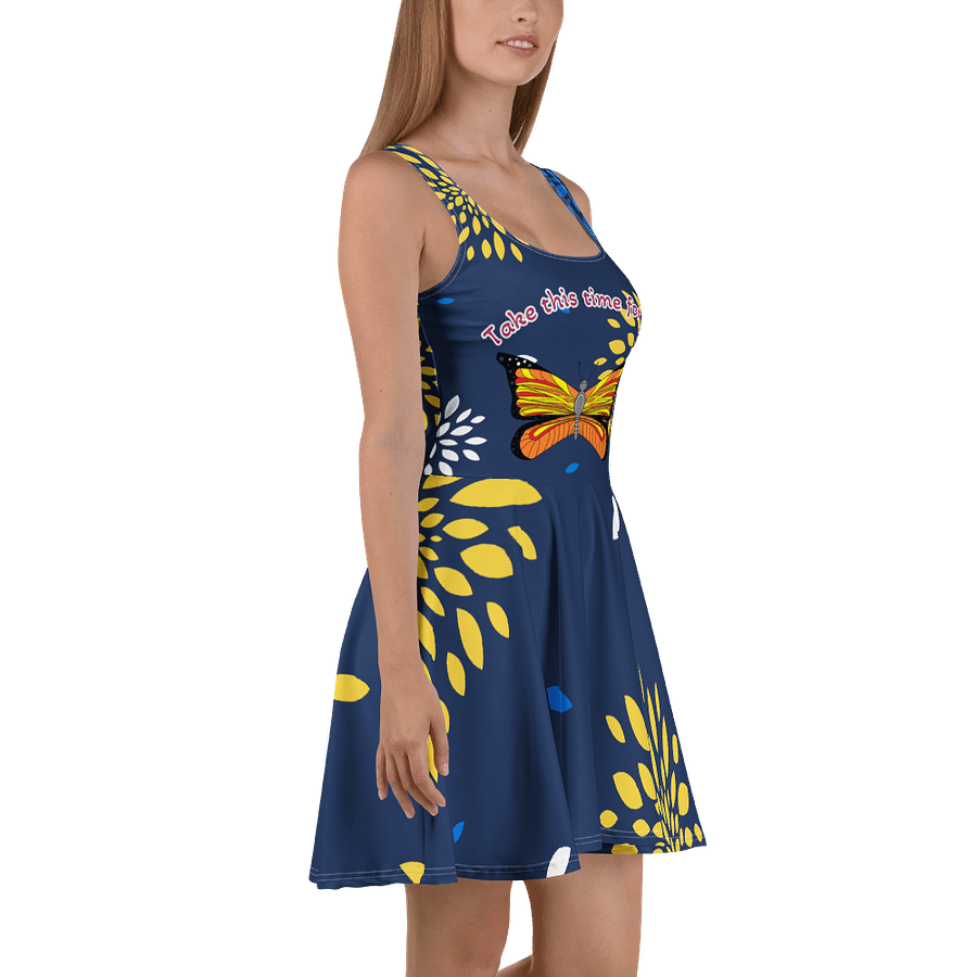 Fluttering Blossoms Skater Dress product image (3)