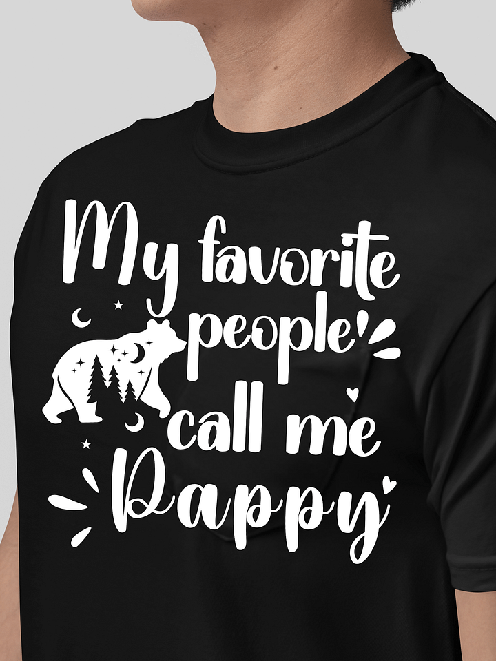 My Favorite People Call Me Pappy, Grandpa Comfort Colors T-shirt product image (1)