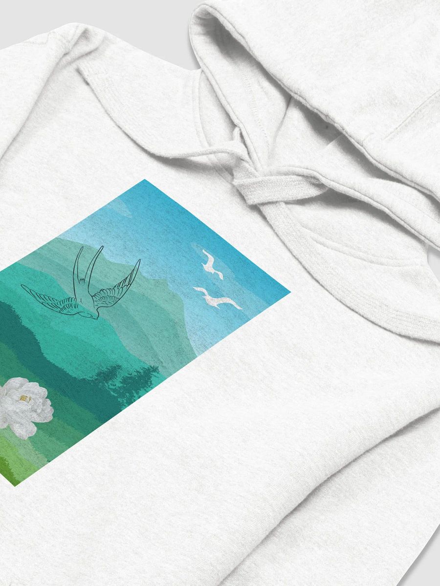 Birds in Flight Floral Horizon Hoodie product image (4)