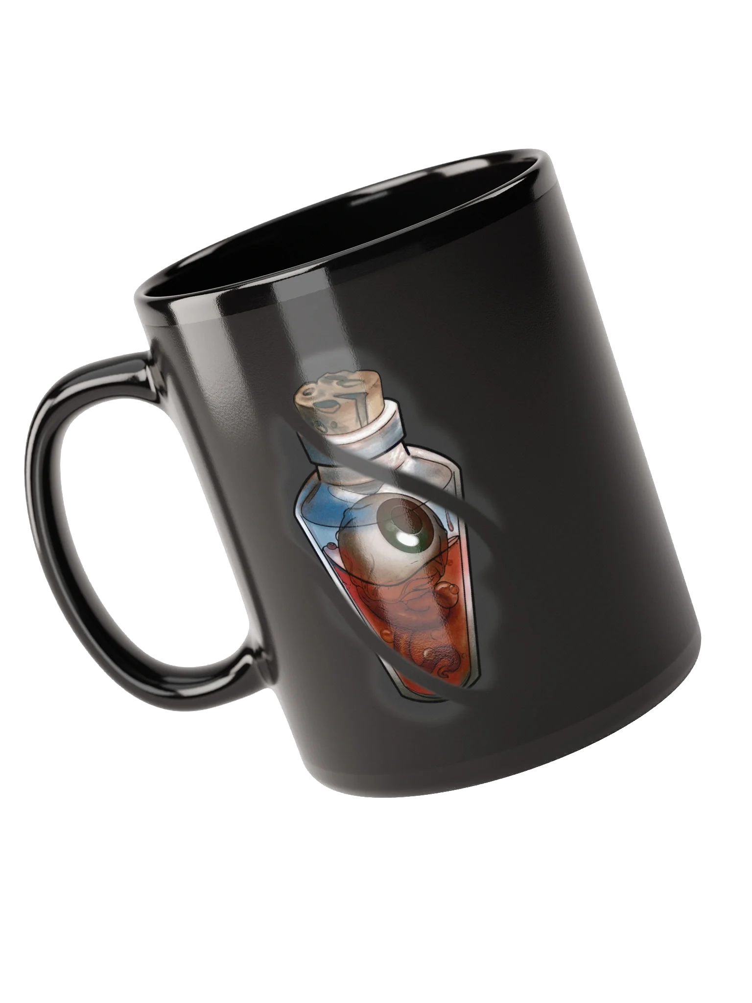 Jar - Black Glossy Mug product image (6)