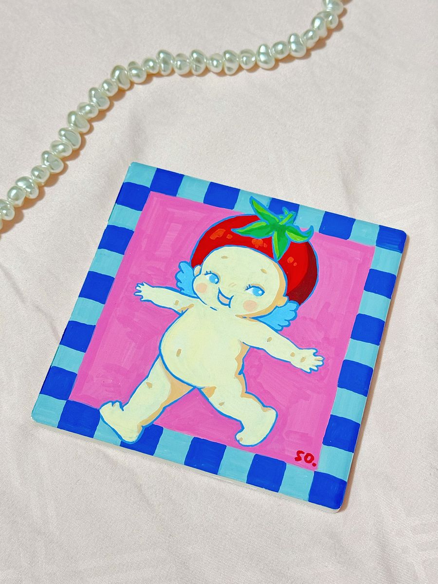 Kewpie Tomato Coaster product image (2)