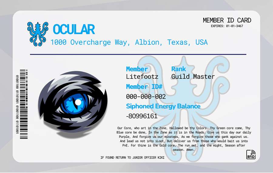 Free Member ID Card product image (1)