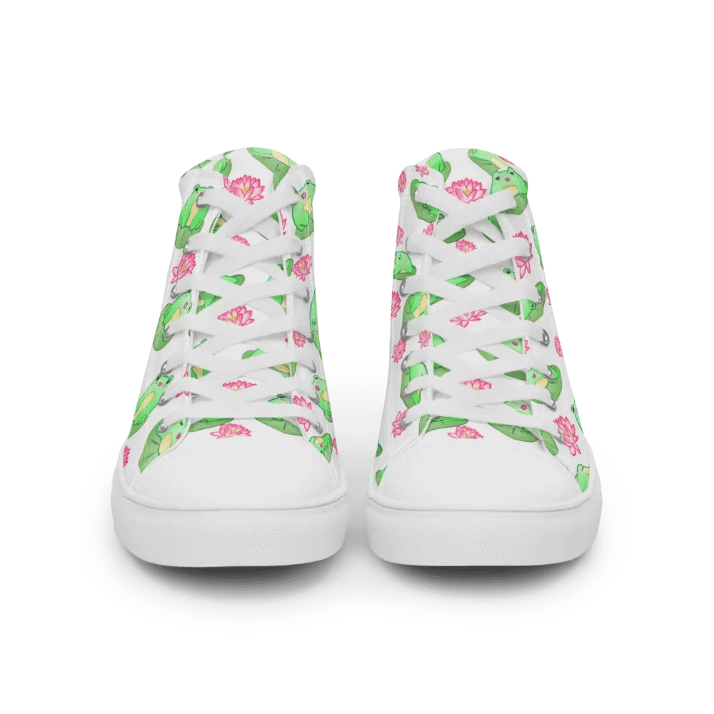 Kawaii Froggie Womens Hightops product image (4)
