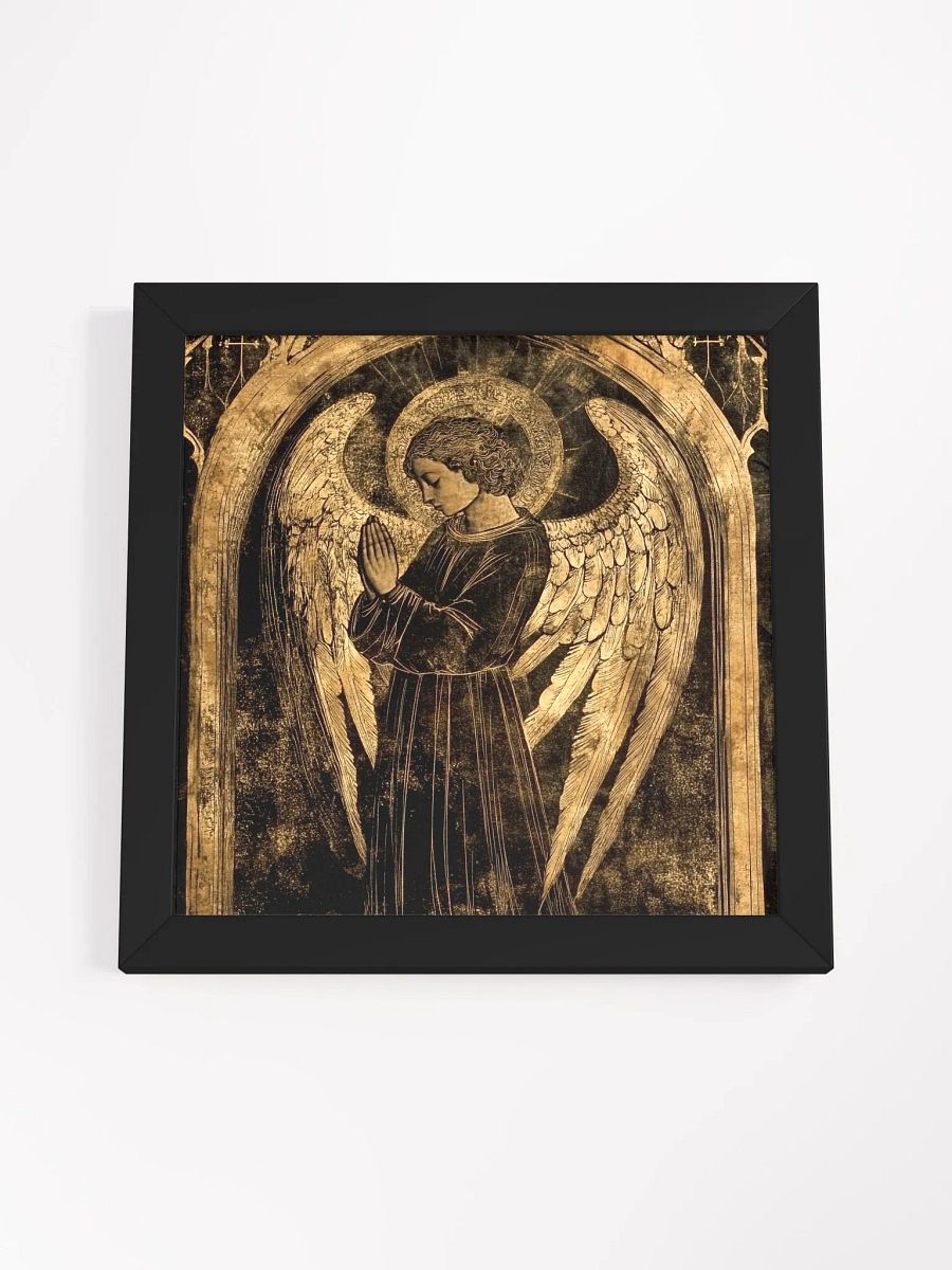 Medieval Angel Prayer Framed product image (4)