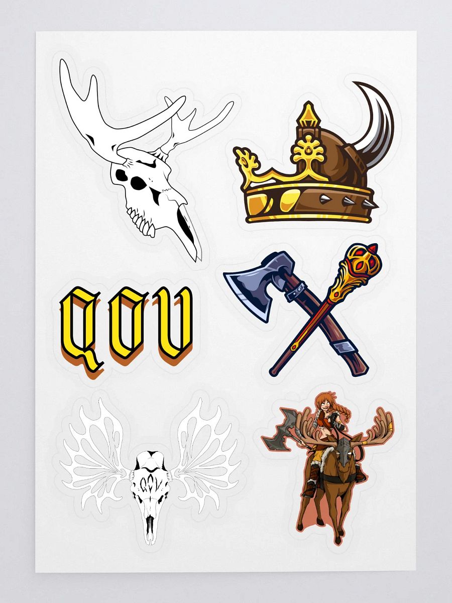 QOV - All Designs Stickers Sheet product image (3)