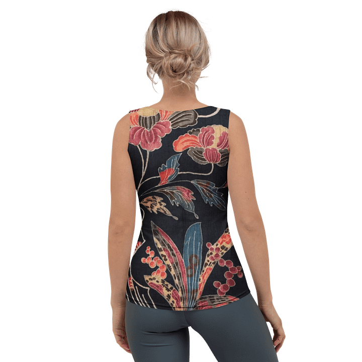 Red Flowers Tank Top product image (2)