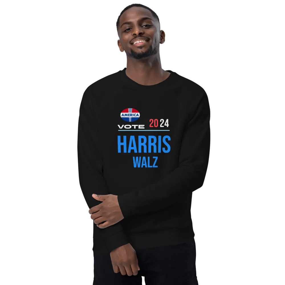America Vote 2024 Harris Walz Long Sleeve Pullover product image (5)
