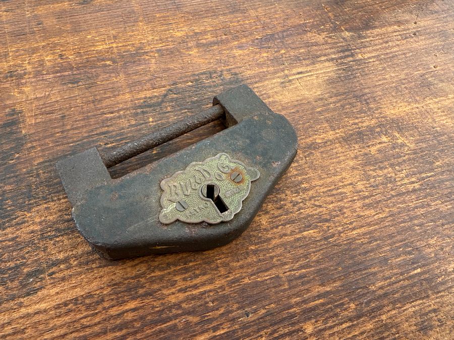 🎎 Antique Japanese Bulldog Padlock – Japan Antique Roadshow product image (7)