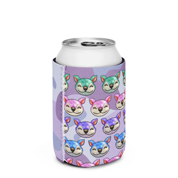 Cheerful Chapaa Faces Can Cooler product image (3)