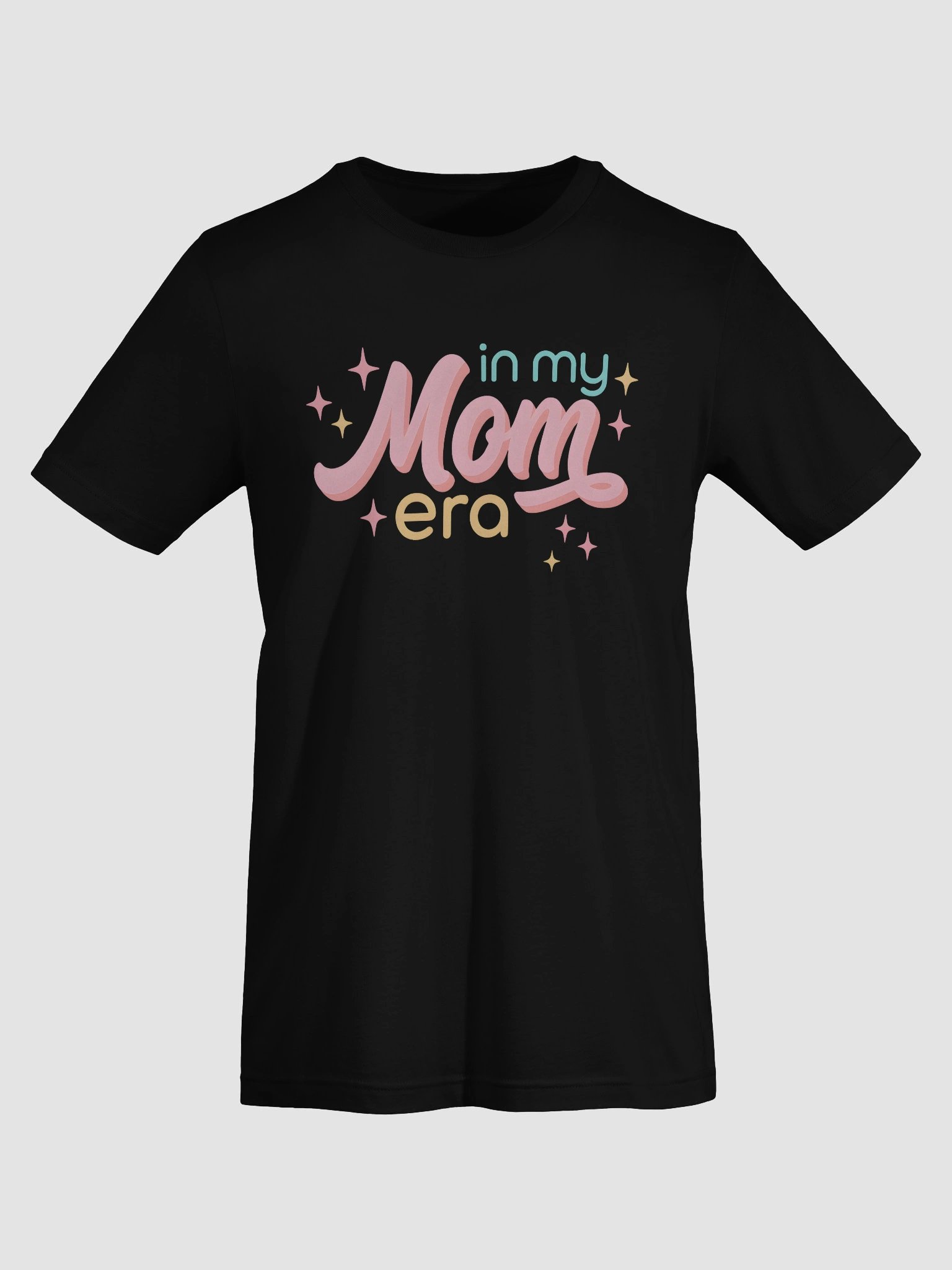 In My Mom Era T-Shirt – Retro Pastel Star Design for Stylish Modern Moms product image (7)
