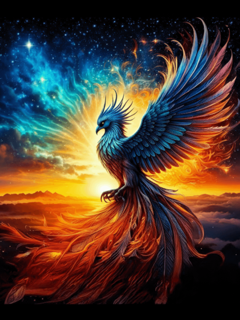 Reset. Reignite. Rise. Momentum Mug – Phoenix Cosmic product image (5)