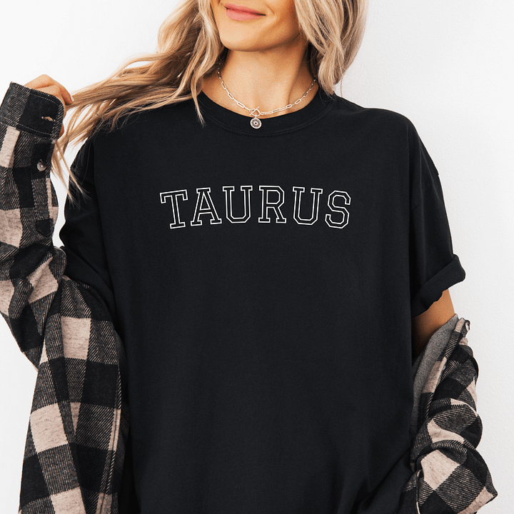 Taurus Zodiac Comfort Colors Shirt product image (1)