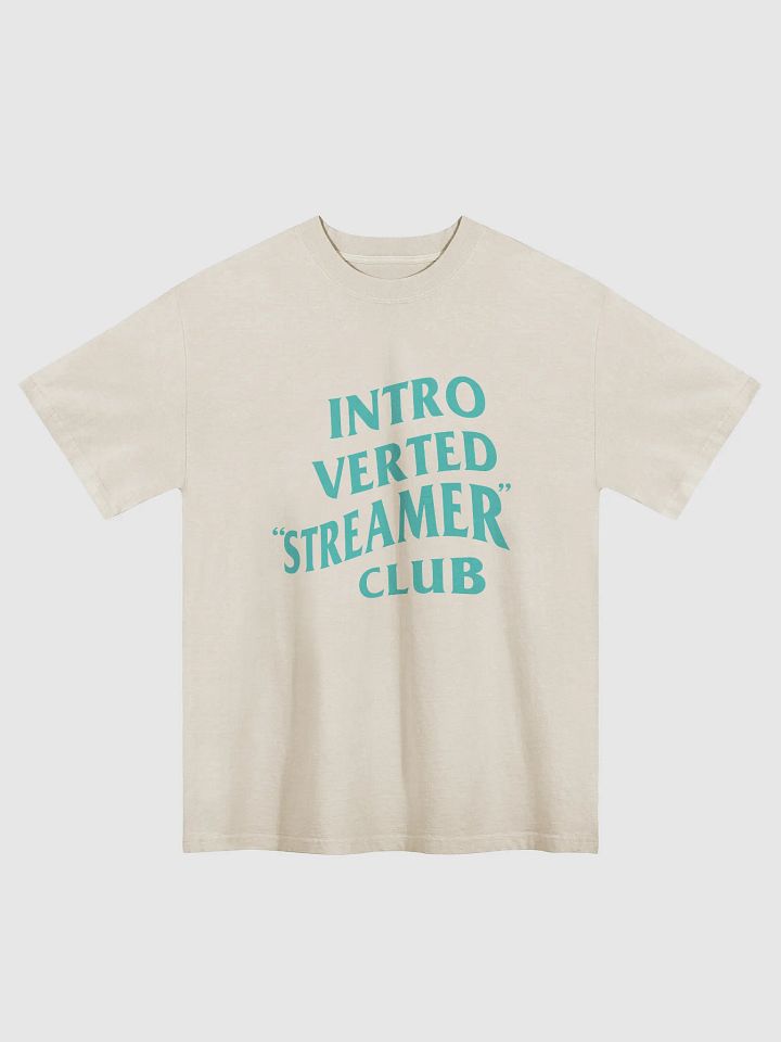Introverted Streamer Club "Gunra Ed." Oversized Tee product image (21)