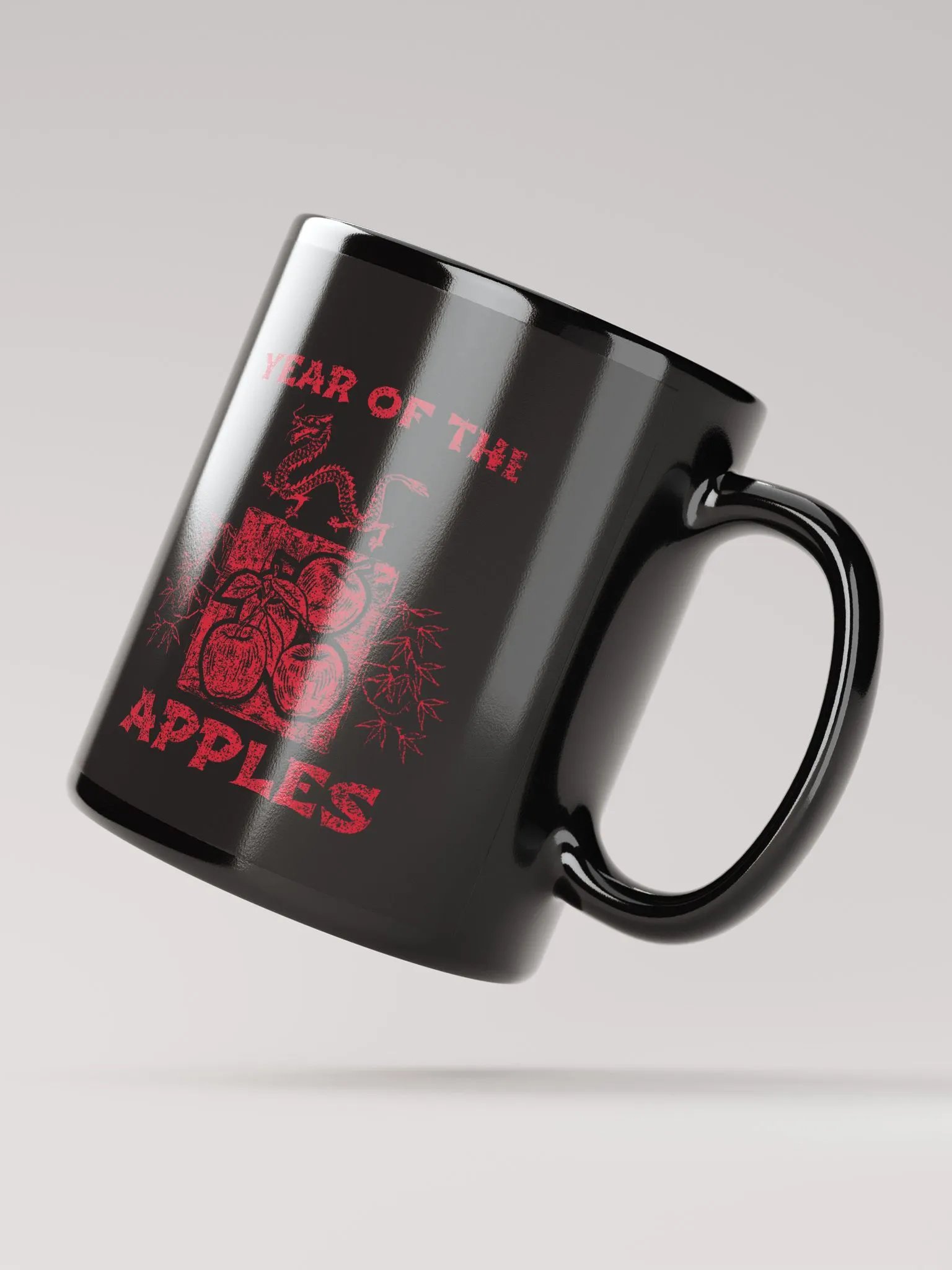 Year Of The Apples | Black Mug product image (3)